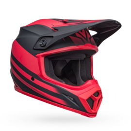 Bell MX-9 Mips Disrupt Helm Matte Black Red