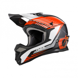 O'Neal 1 Series Stream Helm Orange White Youth