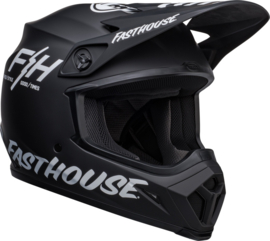 Bell MX-9 Mips Fasthouse Prospect Helm Matte Black White