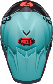 Bell Moto-9S Flex Seven Vanguard Helm Matte Aqua Black