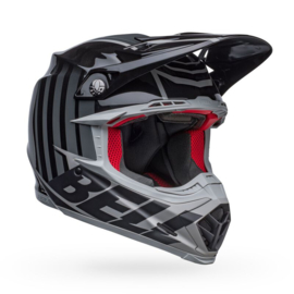 Bell Moto-9S Flex Sprint Helm Matte/Gloss Black Grey