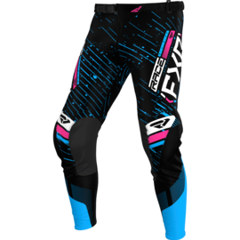 FXR Podium Pant Black Cyan Pink 2025