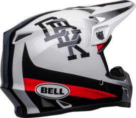 Bell MX-9 Mips Twitch DBK Helm White Black