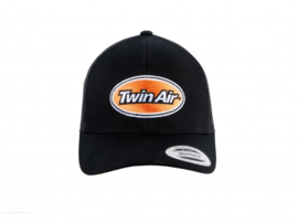 Twin Air Snapback Trucker Hat Black
