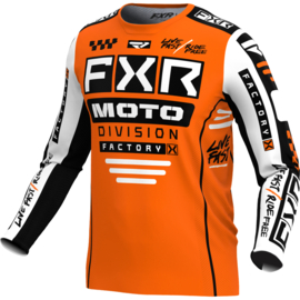 FXR Podium Jersey Orange White 2024