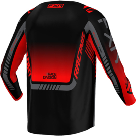 FXR Clutch Pro Jersey Black Red Char 2023