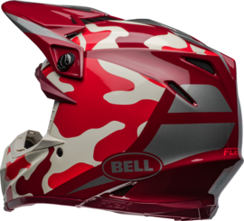 Bell Moto-9S Flex Ferrandis Méchant Gloss Red Silver