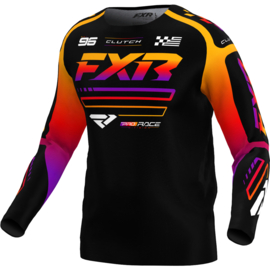 FXR Clutch Jersey Black Spectrum 2025