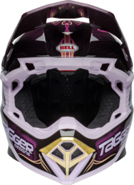 Bell Moto-10 Spherical Helm Tagger Purple Haze Gloss Purple Gold