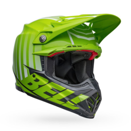 Bell Moto-9S Flex Sprint Helm Matte/Gloss Green Black