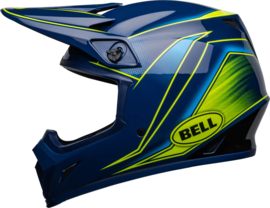 Bell MX-9 Mips Zone Helm Gloss Red