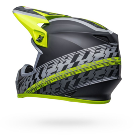 Bell MX-9 Mips Offset Helm Matte Black Hi-Viz Yellow