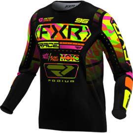 FXR Podium Jersey Sherbet Camo 2025