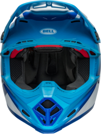 Bell Moto-9S Flex Rail Gloss Blue White