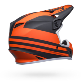 Bell MX-9 Mips Disrupt Helm Matte Black Orange