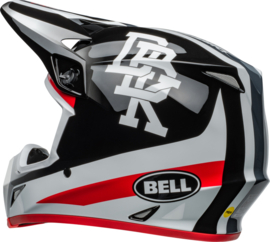 Bell MX-9 Mips Helm Twitch DBK 24 Gloss Black White