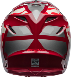 Bell Moto-9S Flex Ferrandis Méchant Gloss Red Silver