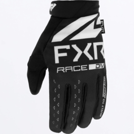 FXR Reflex Gloves Black White