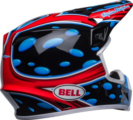 Bell MX-9 Mips Helm McGrath Showtime 23 Gloss Black Red