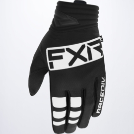 FXR Prime Gloves Black White