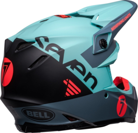 Bell Moto-9S Flex Seven Vanguard Helm Matte Aqua Black