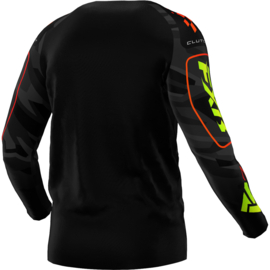 FXR Clutch Jersey Nuke HiVis Camo 2025