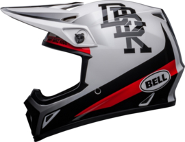 Bell MX-9 Mips Twitch DBK Helm White Black