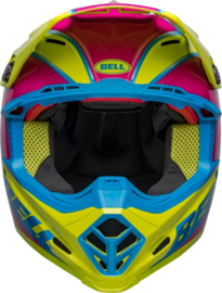 Bell Moto-9S Flex Sprite Helm Gloss Yellow Magenta