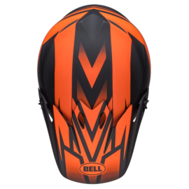 Bell MX-9 Mips Disrupt Helm Matte Black Orange
