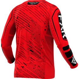 FXR Podium Jersey Red Black 2025