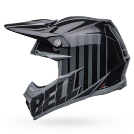 Bell Moto-9S Flex Sprint Helm Matte/Gloss Black Grey