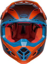 Bell Moto-9S Flex Sprite Helm Gloss Orange Grey