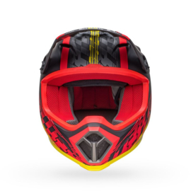 Bell MX-9 Mips Offset Helm Matte Black Red