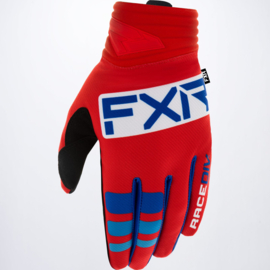 FXR Prime Gloves Red Blue