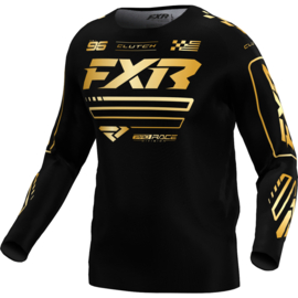 FXR Clutch Jersey Black Gold 2025