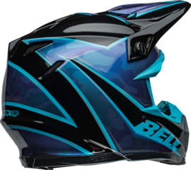 Bell Moto-9S Flex Sprite Gloss Black Blue