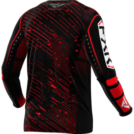FXR Podium Jersey Black Red 2025