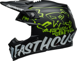 Bell Moto-9S Flex Fasthouse MC Core Matte Black Yellow