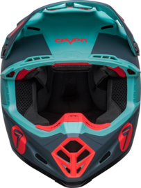 Bell Moto-9S Flex Seven Vanguard Helm Matte Aqua Black