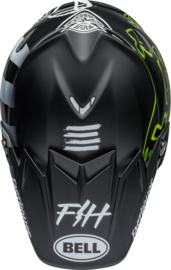 Bell Moto-9S Flex Fasthouse MC Core Matte Black Yellow