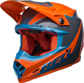 Bell Moto-9S Flex Sprite Helm Gloss Orange Grey