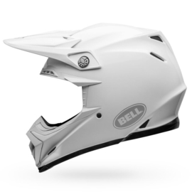 Bell Moto-9S Flex Helm Gloss White
