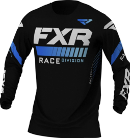 FXR Revo Jersey Black Blue