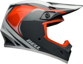 Bell MX-9 Mips Dart Helm Gloss Charcoal Orange