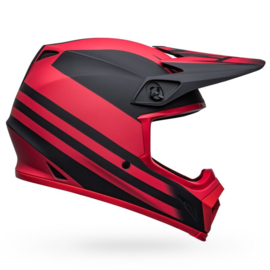 Bell MX-9 Mips Disrupt Helm Matte Black Red