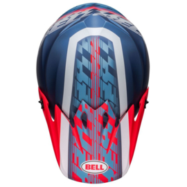 Bell MX-9 Mips Offset Helm Matte Metallic Blue White