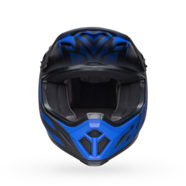 Bell MX-9 Mips Disrupt Helm Matte Black Blue