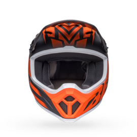 Bell MX-9 Mips Disrupt Helm Matte Black Orange