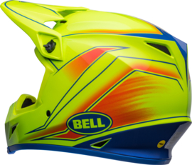 Bell MX-9 Mips Zone Helm Gloss Retina Sear