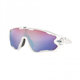 Oakley Jawbreaker Polished White W/Prizm Snow Sapphire